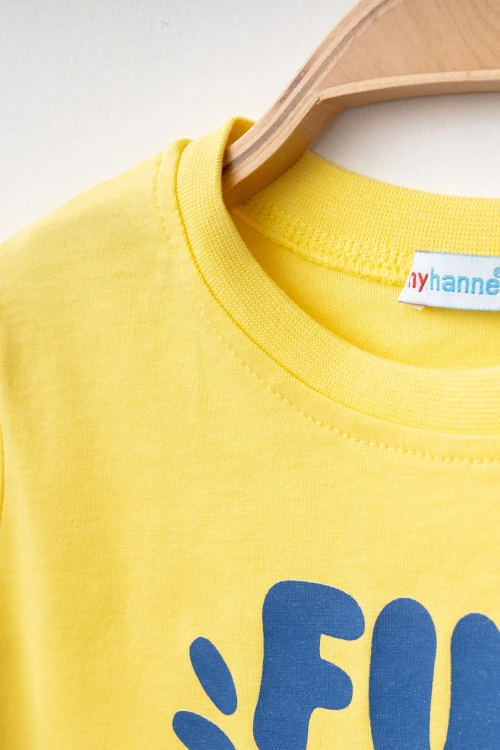 Fun Time Baskılı Erkek Tişört 50102