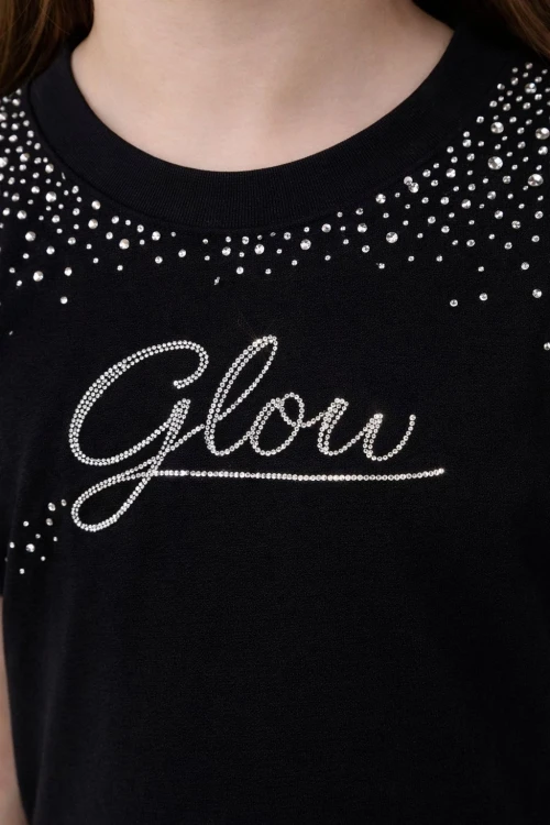 Glow Taşlı Kız Çocuk Takım 30459