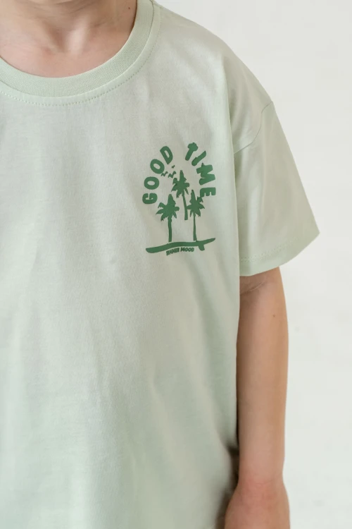 Good Time Baskılı Şortlu Takım 50305