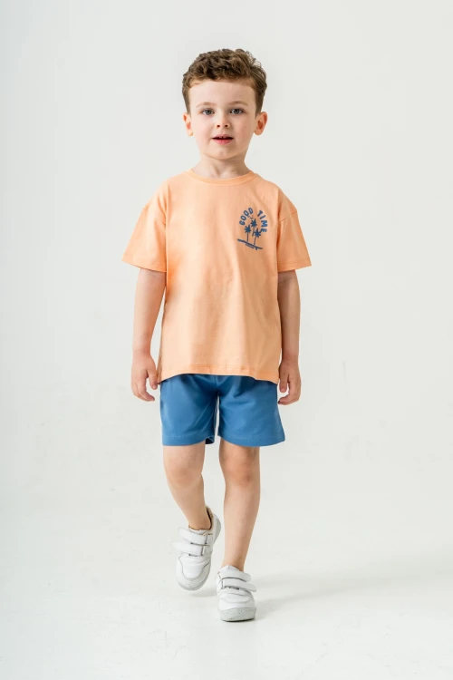 Good Time Baskılı Şortlu Takım 50305