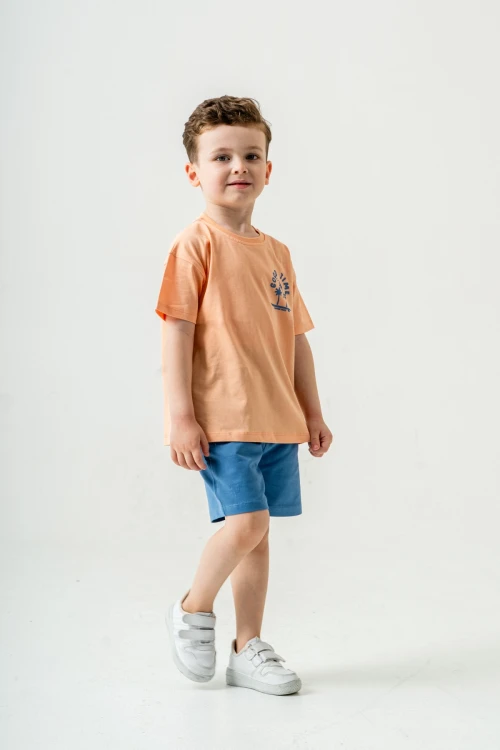 Good Time Baskılı Şortlu Takım 50305