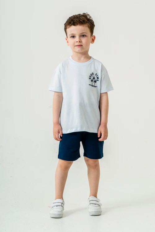 Good Time Baskılı Şortlu Takım 50305