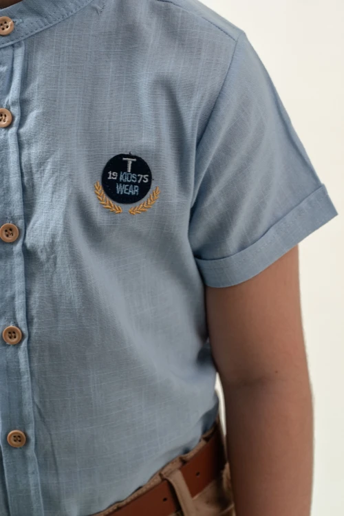 Hakim Yaka Şortlu Erkek Çocuk Takım 2544