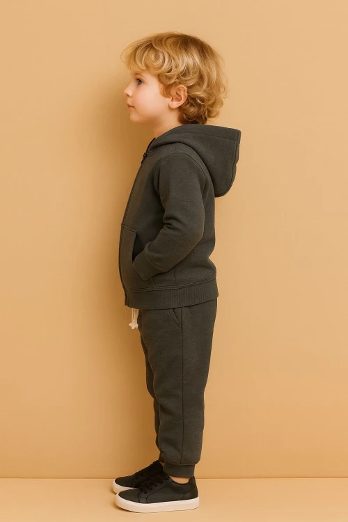 Kapşonlu Erkek Çocuk Takım 20411