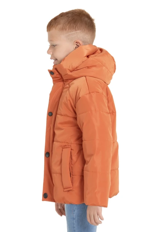 Kapşonlu Kışlık Erkek Çocuk Mont 4234