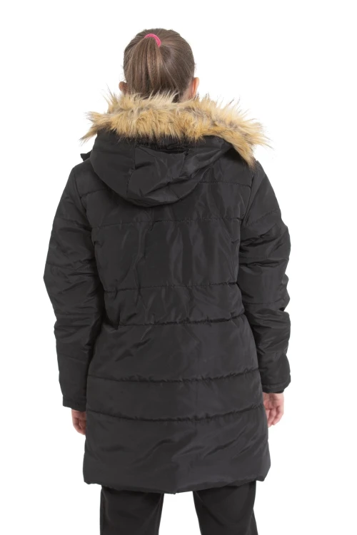 Kapşonlu Kışlık Kız Çocuk Mont 4216