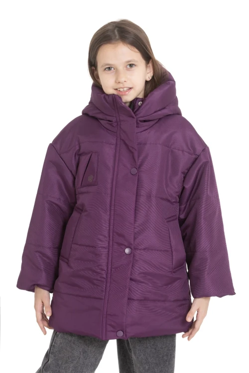 Kapşonlu Kışlık Kız Çocuk Mont 4235