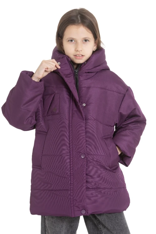 Kapşonlu Kışlık Kız Çocuk Mont 4235