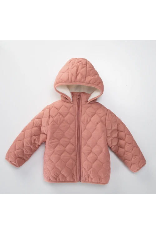 Kapşonlu Kız Mont 50141