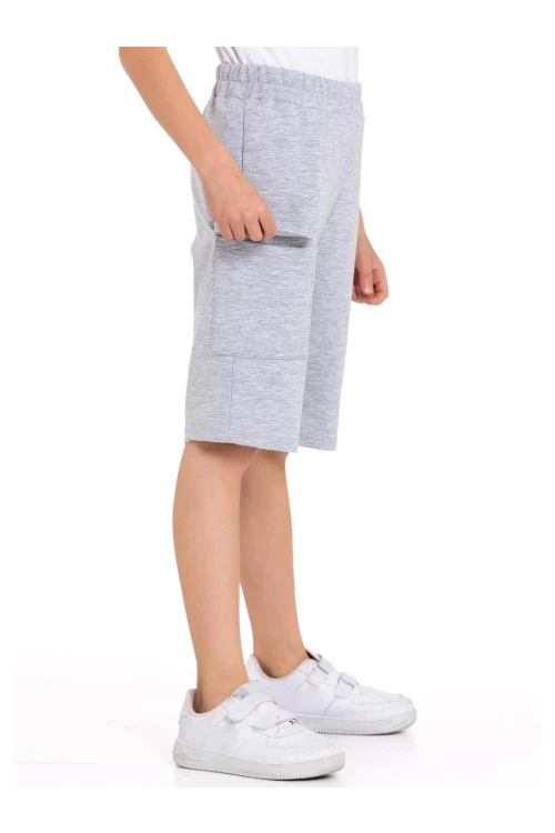 Kargo Cepli Erkek Çocuk  Basic Şort 73651-1
