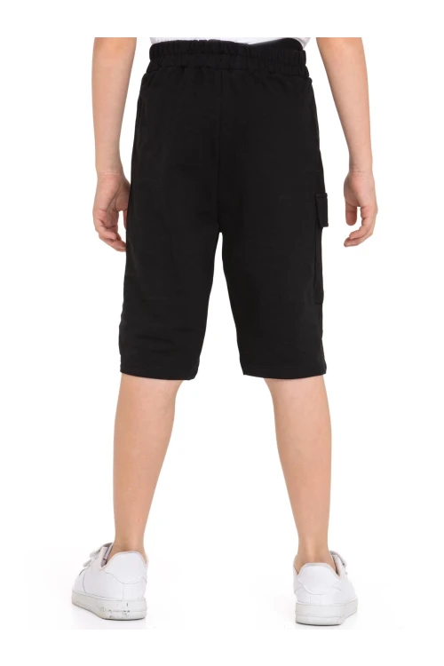 Kargo Cepli Erkek Çocuk  Basic Şort 73651-1