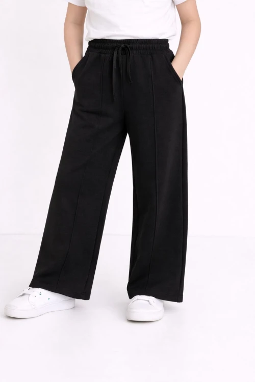 Kız Çocuk Dökümlü Modal Pantolon 20608