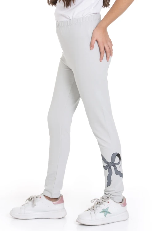 Kurdela Baskılı Kız Çocuk Tayt 74654