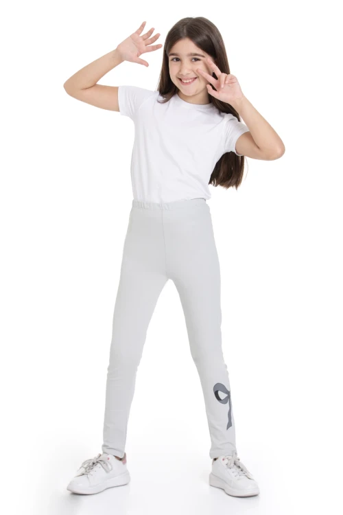 Kurdela Baskılı Kız Çocuk Tayt 74654