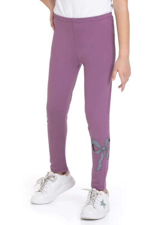 Kurdela Baskılı Kız Çocuk Tayt 74654