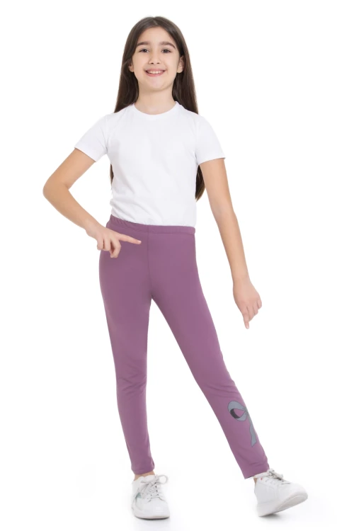 Kurdela Baskılı Kız Çocuk Tayt 74654