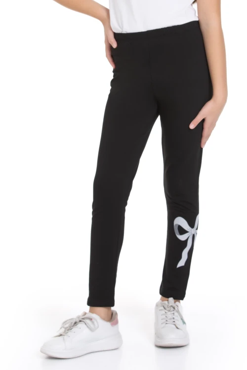 Kurdela Baskılı Kız Çocuk Tayt 74654