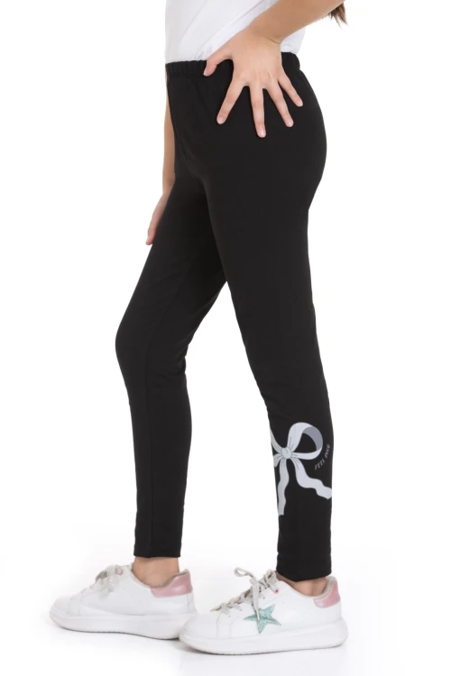 Kurdela Baskılı Kız Çocuk Tayt 74654