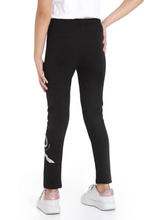 Kurdela Baskılı Kız Çocuk Tayt 74654