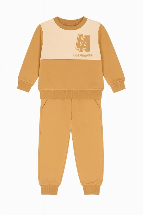 LA Nakışlı Erkek Çocuk Takım 20409