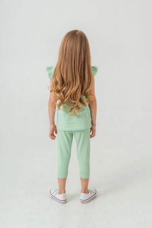 Lale Baskılı Kız Çocuk Takım 50361