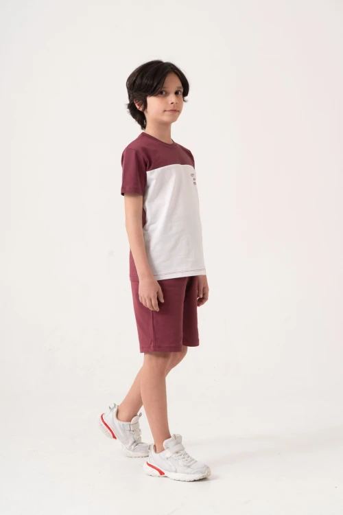 Lets Enjoy Baskılı Erkek Çocuk Takım 50602