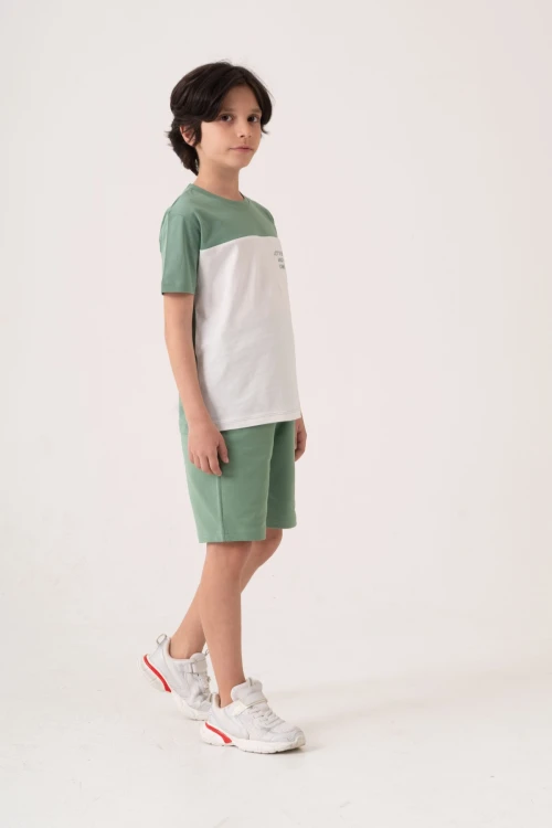 Lets Enjoy Baskılı Erkek Çocuk Takım 50602