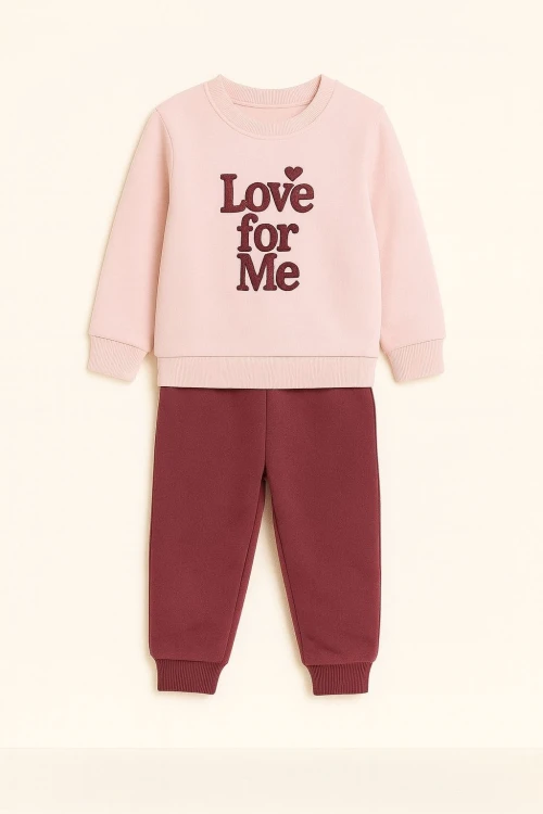 Love For Nakışlı Kız Çocuk Takım 20457