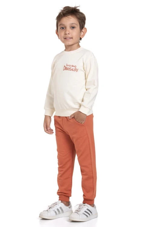 Dino Sırt Baskılı Erkek Takım 20103