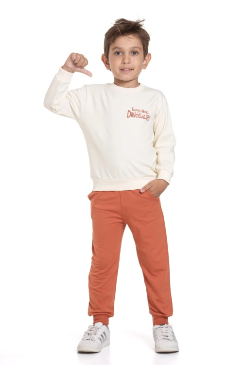 Dino Sırt Baskılı Erkek Takım 20103