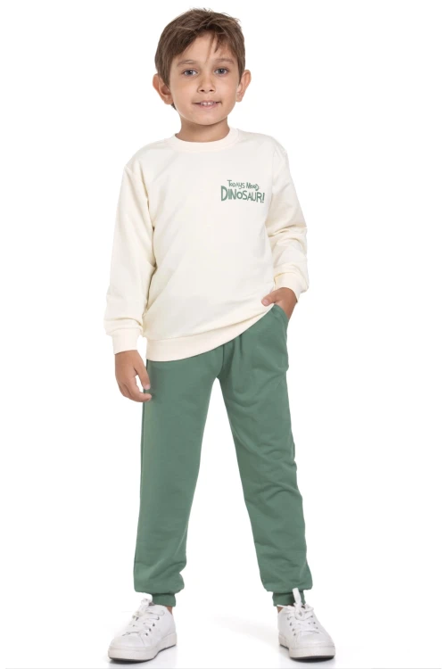 Dino Sırt Baskılı Erkek Takım 20103