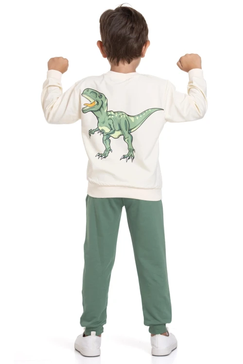 Dino Sırt Baskılı Erkek Takım 20103