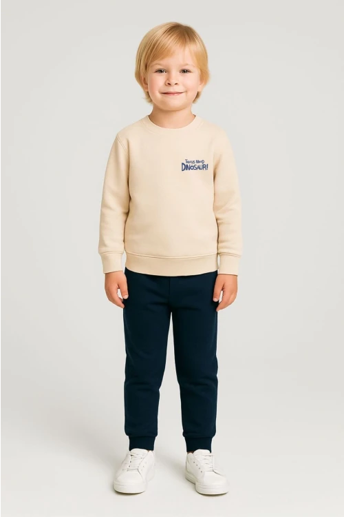 Dino Sırt Baskılı Erkek Takım 20103