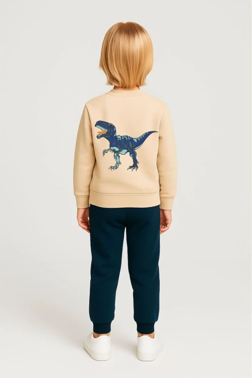 Dino Sırt Baskılı Erkek Takım 20103