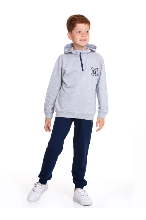 M. Nakışlı Fermuarlı Eşofman Takımı 54404