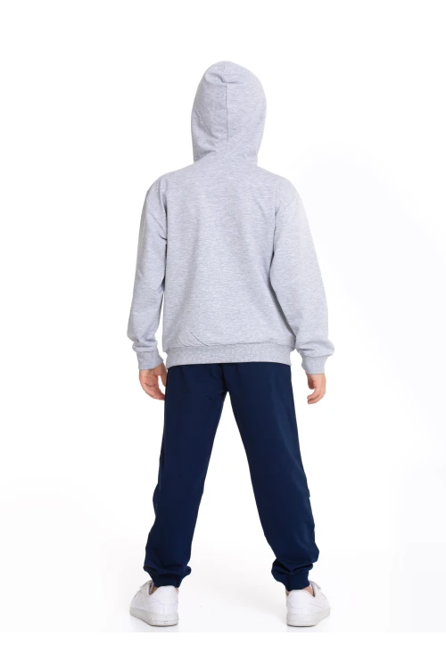 M. Nakışlı Fermuarlı Eşofman Takımı 54404