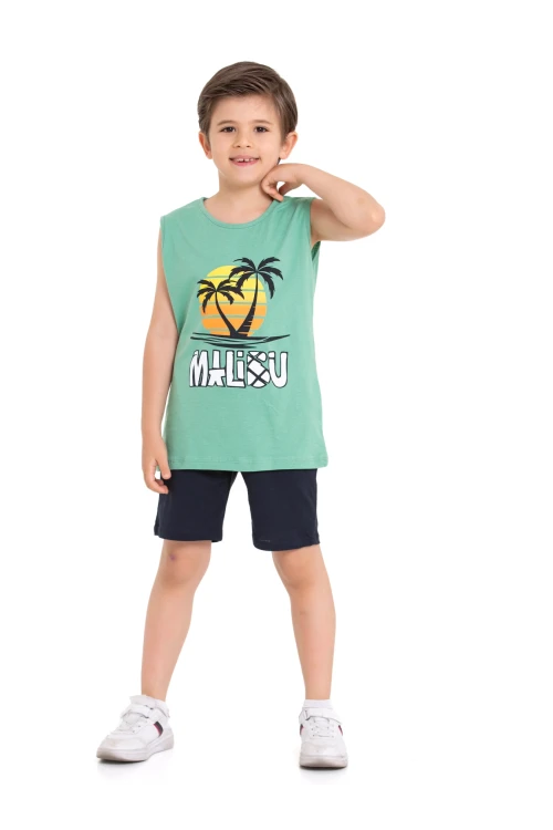 Malibu Baskılı Takım 15384-1