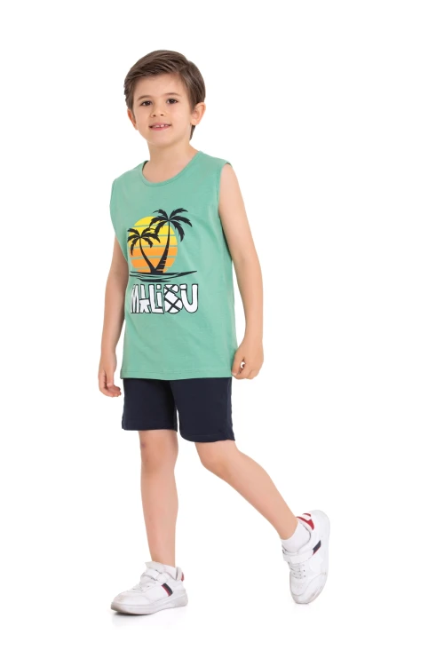 Malibu Baskılı Takım 15384-1