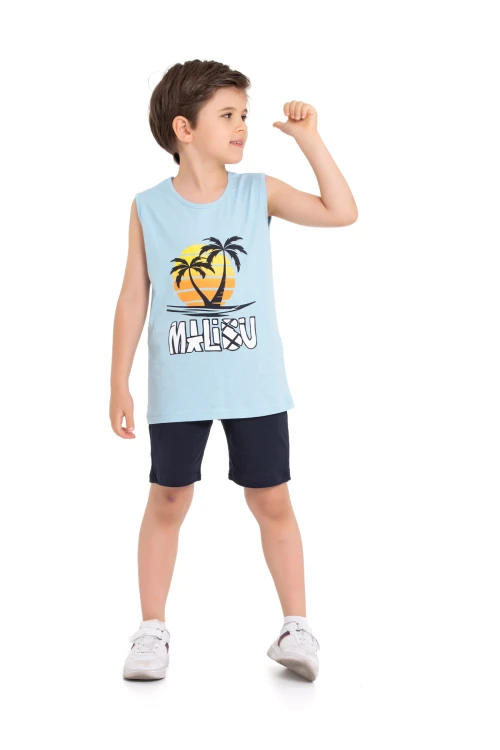 Malibu Baskılı Takım 15384-1