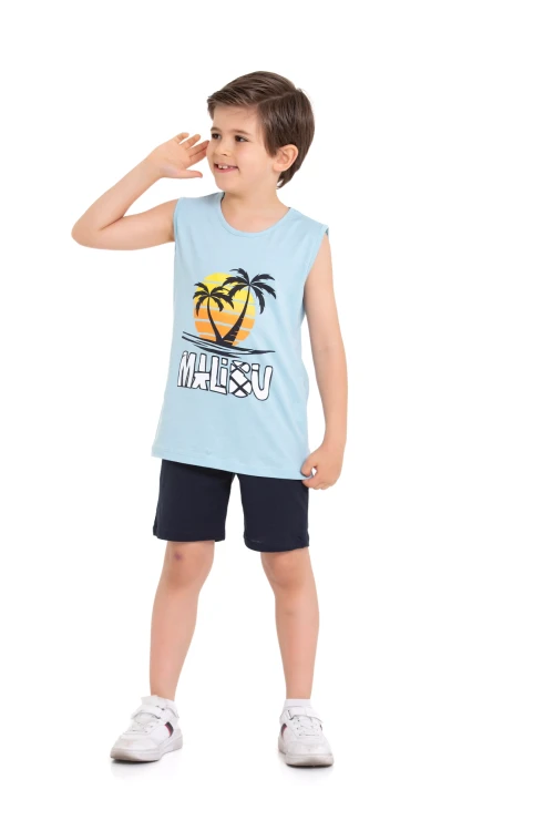 Malibu Baskılı Takım 15384-1