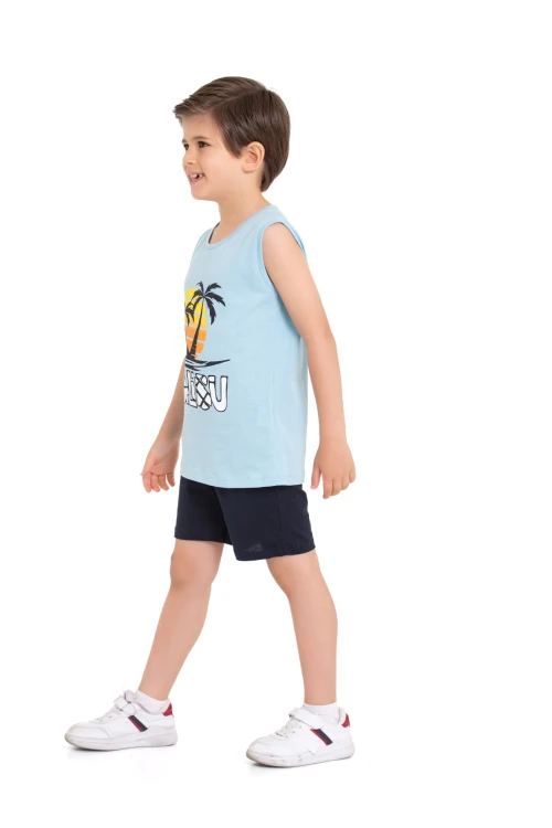 Malibu Baskılı Takım 15384-1