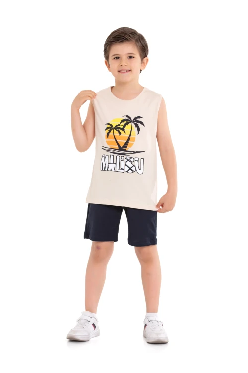 Malibu Baskılı Takım 15384-1