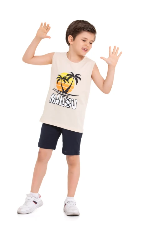 Malibu Baskılı Takım 15384-1