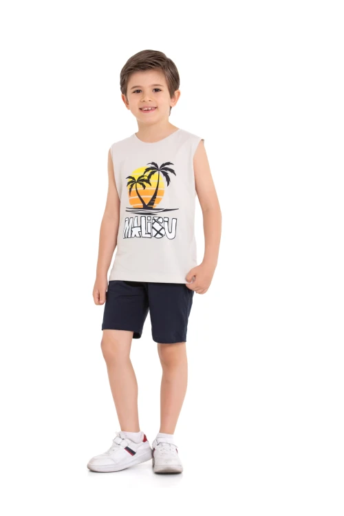 Malibu Baskılı Takım 15384-1