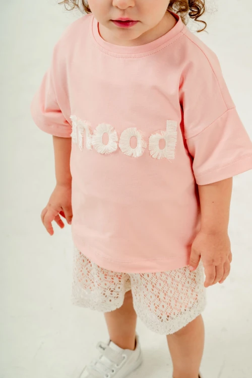 Mood Nakışlı Şortlu Kız Takım 12243