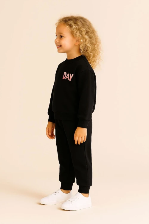 Nice Day Baskılı Kız Bebek Takım 20150