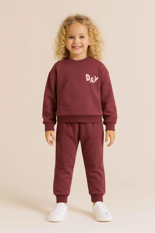 Nice Day Baskılı Kız Bebek Takım 20150