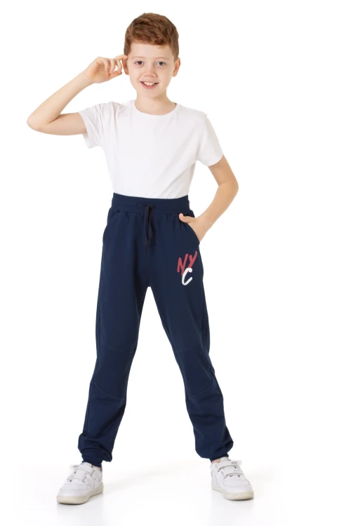 Nyc Baskılı Erkek Çocuk Eşofman Altı 74613