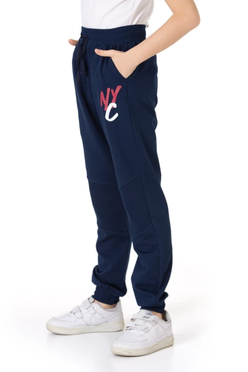 Nyc Baskılı Erkek Çocuk Eşofman Altı 74613