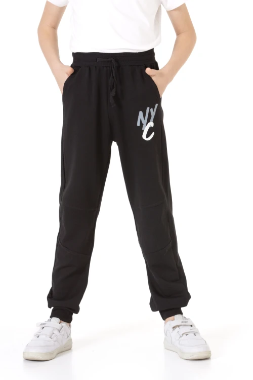 Nyc Baskılı Erkek Çocuk Eşofman Altı 74613